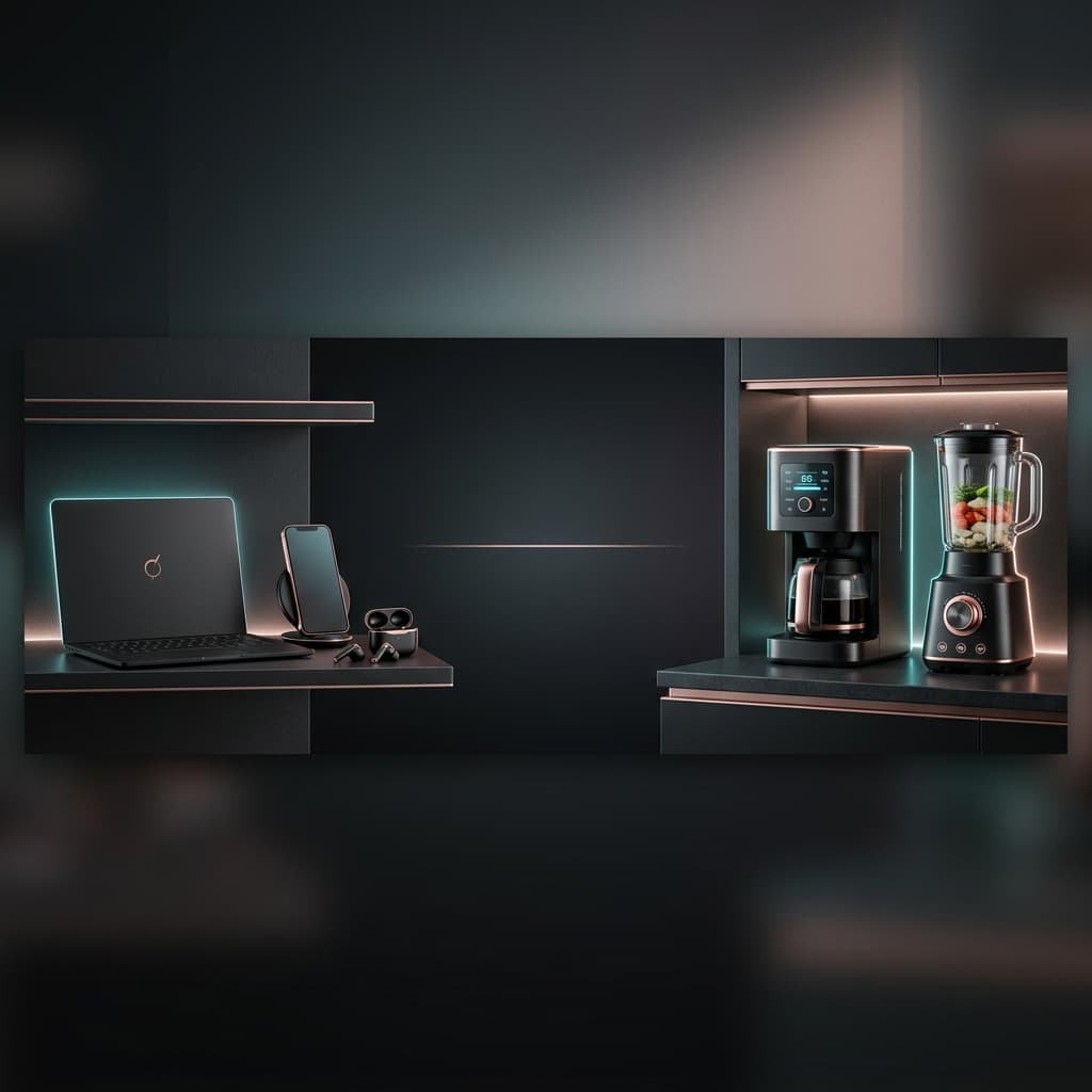Electronics, Appliances, Tech & Smart Living Banner